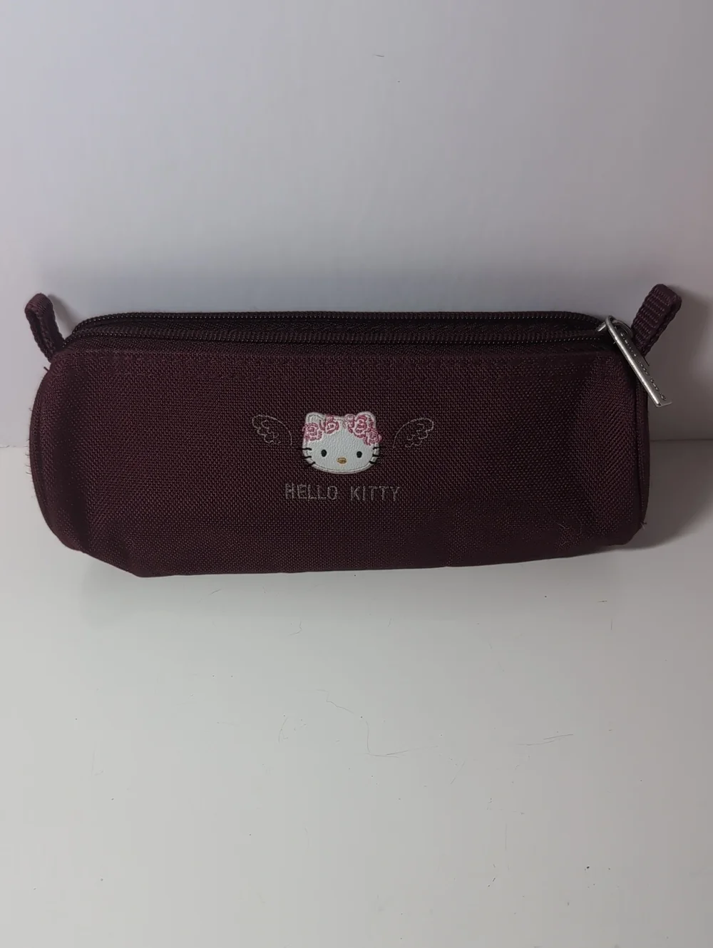 Hello Kitty Pencil Case - Maroon